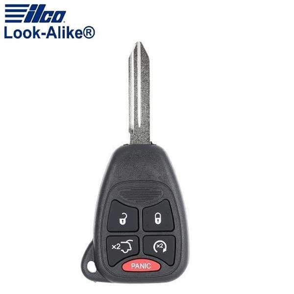 LAL RHK-CHRY-5B1 CHRYSLER 5 BUTTON REMOTE HEAD KEY W / HATCH
